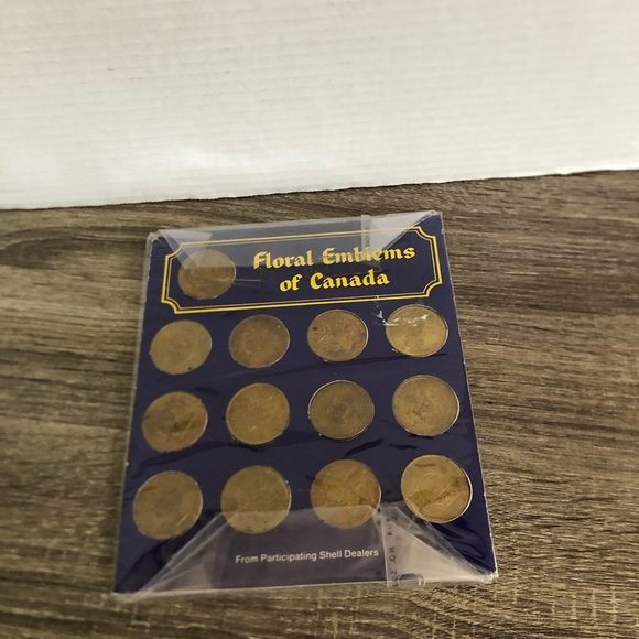 Vtg Shell Canada Collectors Coin Set - Picture 1 of 12